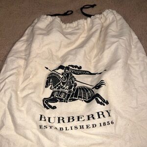 Large Burberry  Dust bag